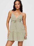 Dionne Mini Dress Olive