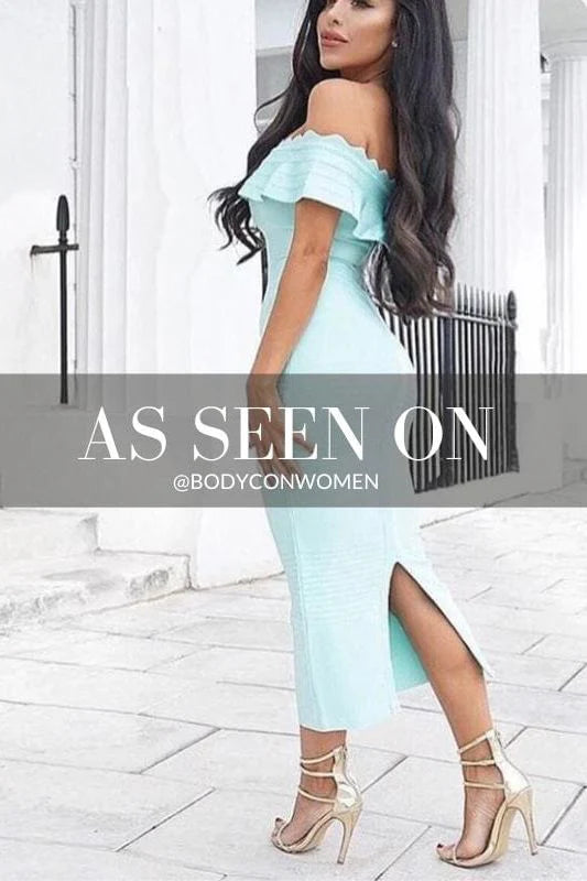 Billie Bandage Midi Dress Violet Purple Sale