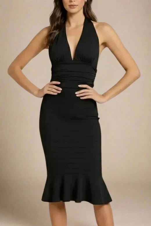 Aby Halter Top Classic Black