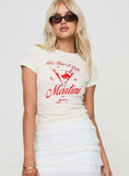 Lets Have A Dirty Martini Tee White