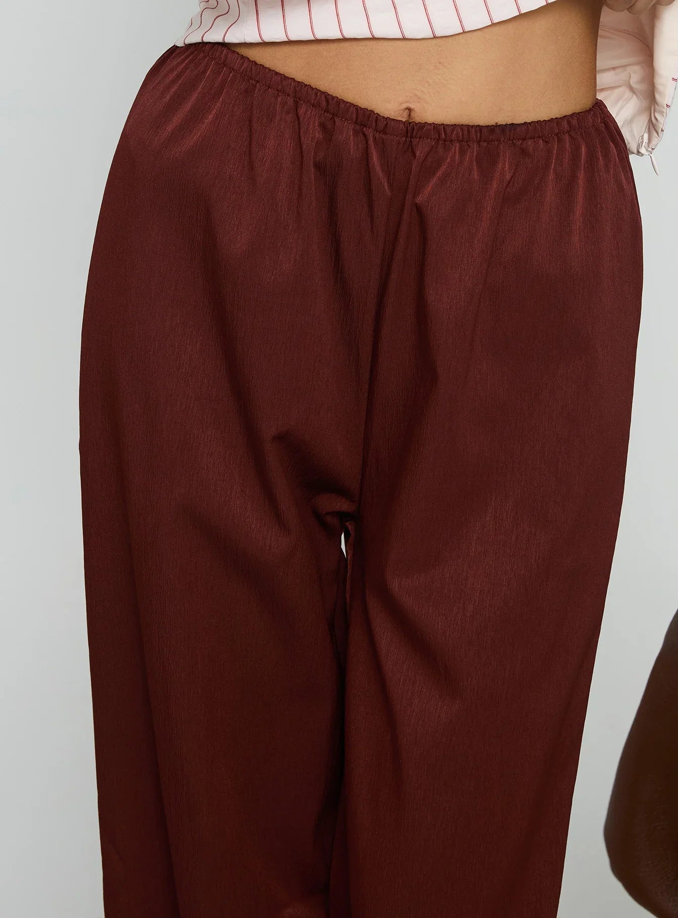 Dorie Straight Leg Pants Chocolate