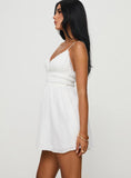 Patterstone Mini Dress White
