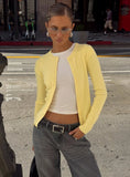 Lauraine Cardigan Lemon