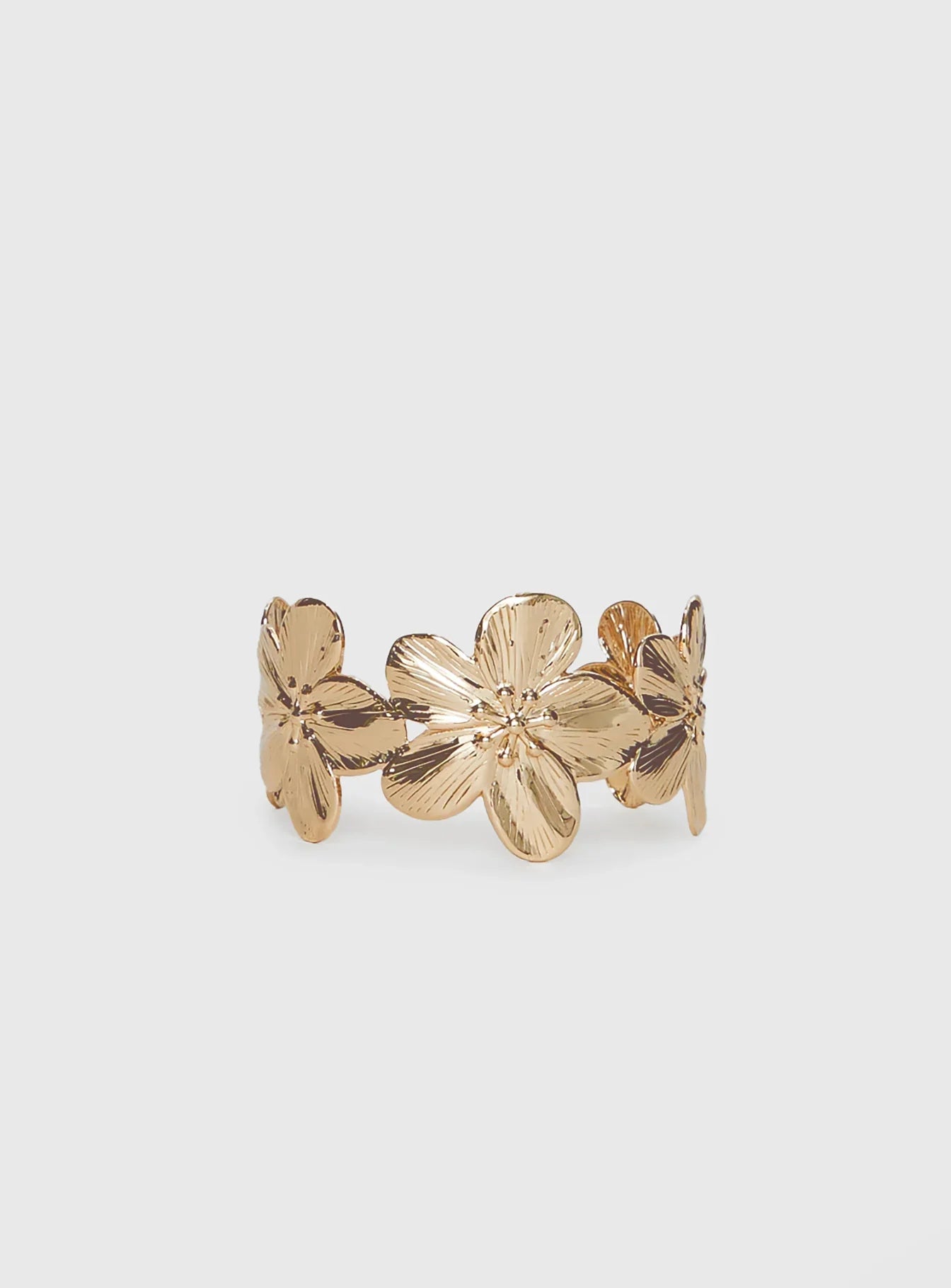 See You Soon Cuff Gold