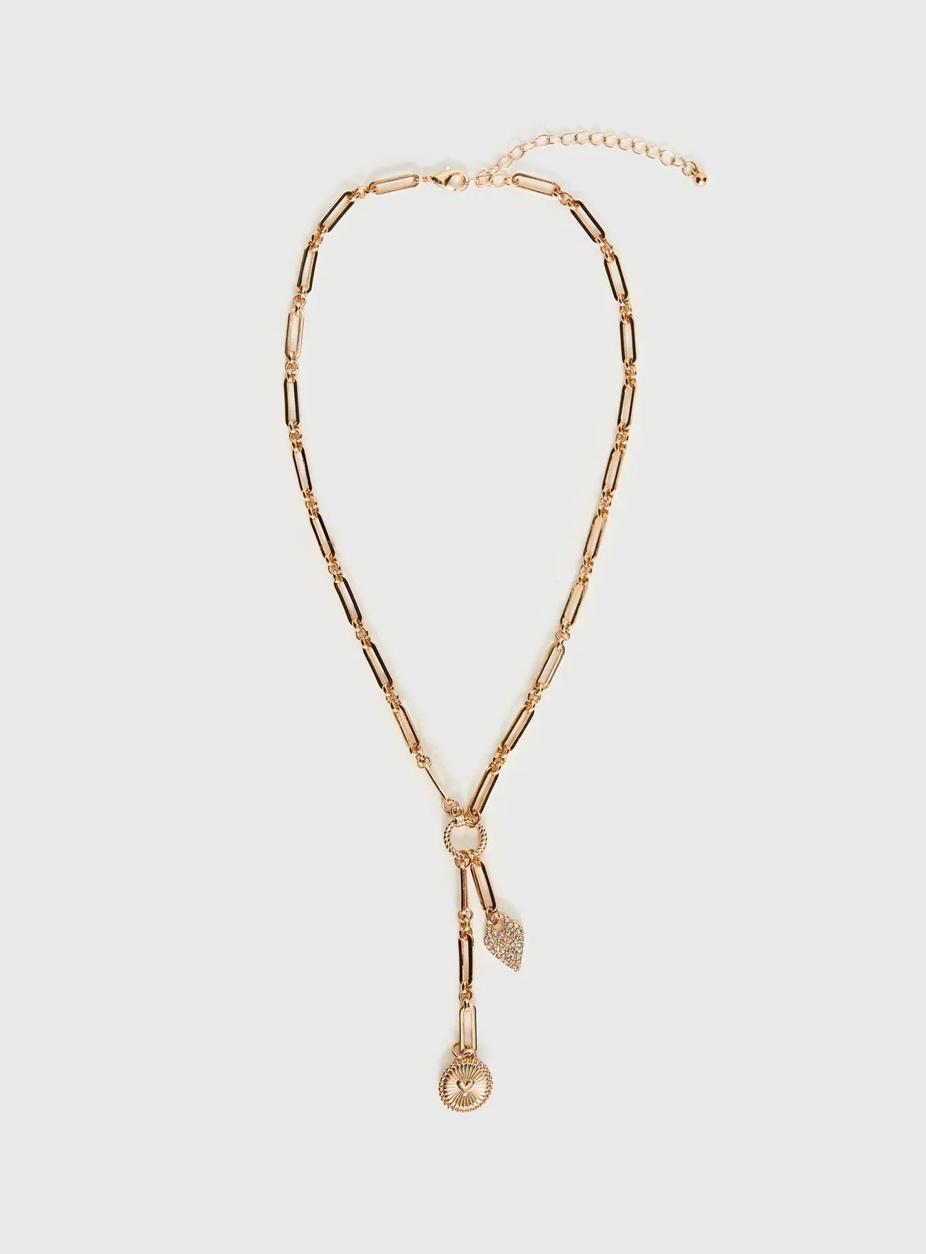 Kyrella Y Necklace Gold