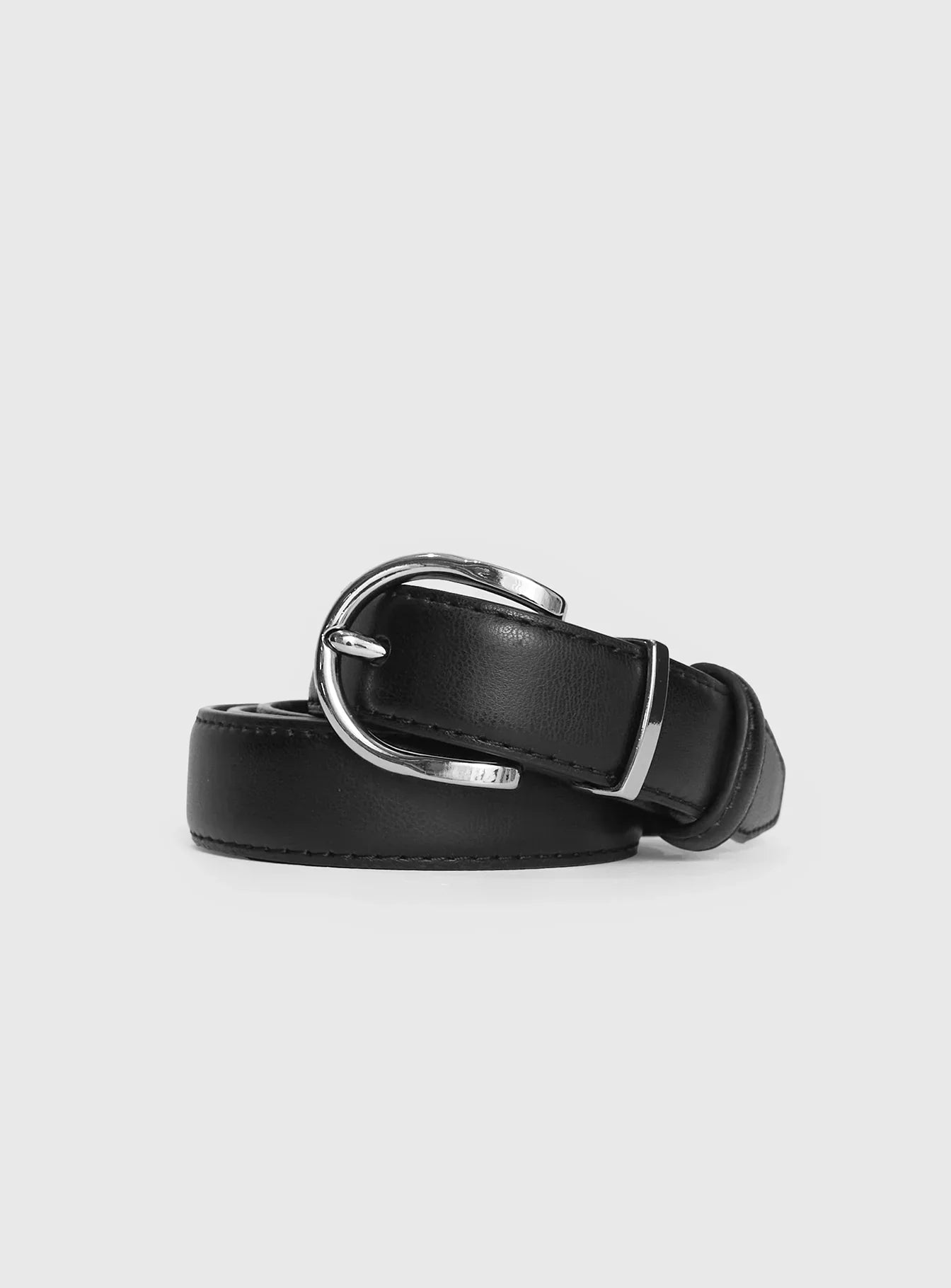 Jaslynn Belt Black Silver