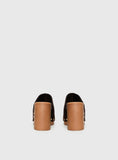 Therapy Banks Platform Clog Heels Brown