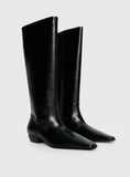 Dance For You Knee High Boots Black