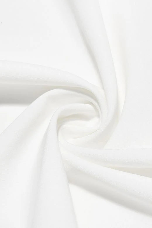 Capri Strapless Midi Dress White Pearl Sale