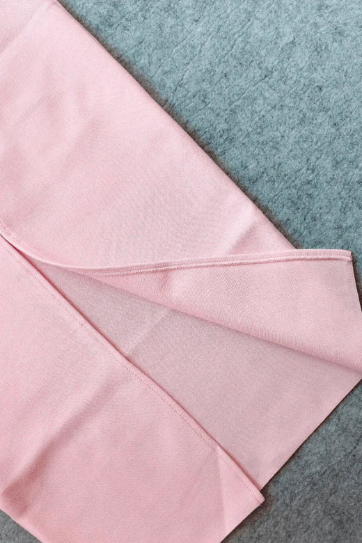 Erin Bandage Maxi Dress Dusty Pink