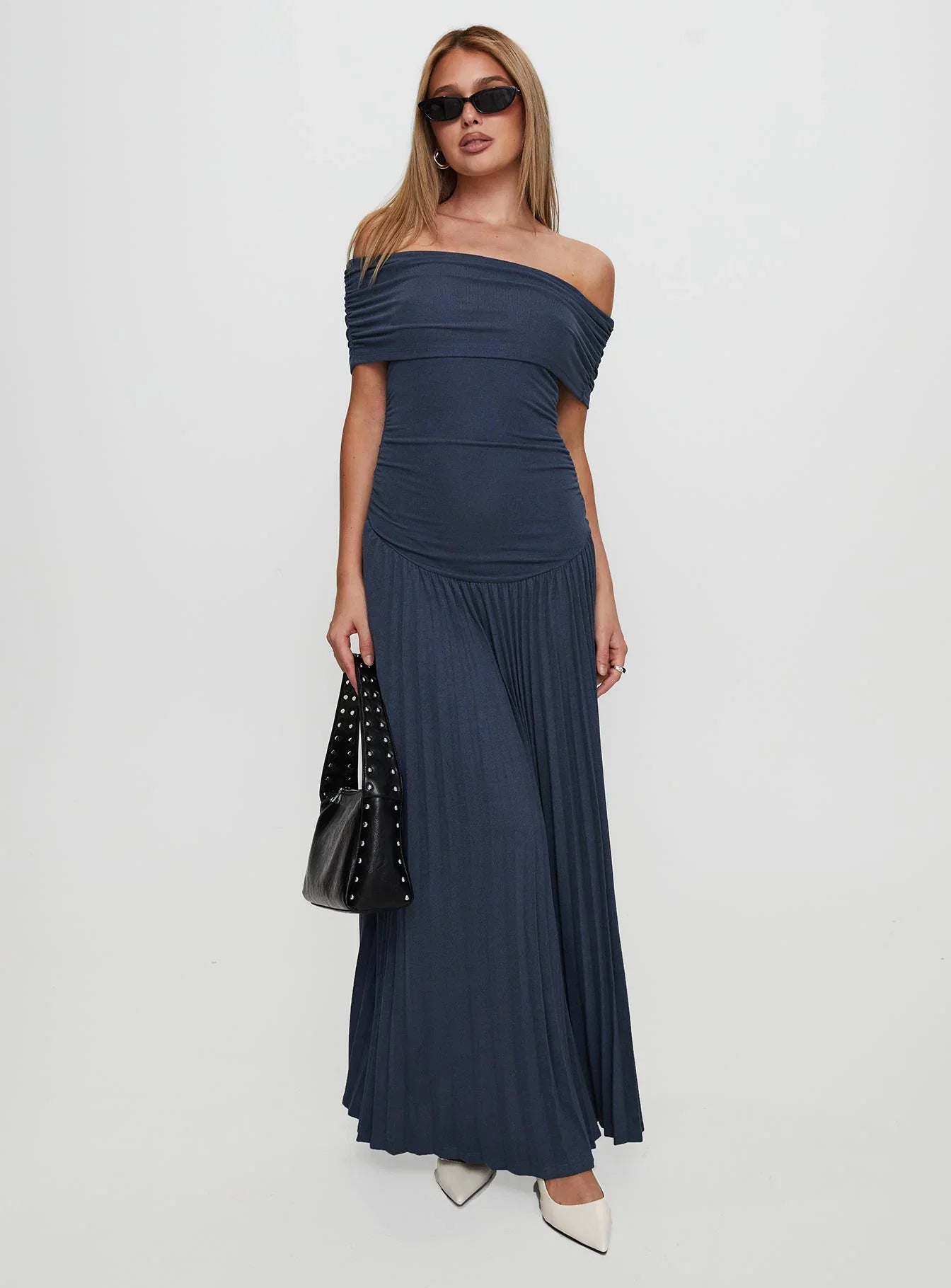 Field Of Dreams Maxi Dress Navy