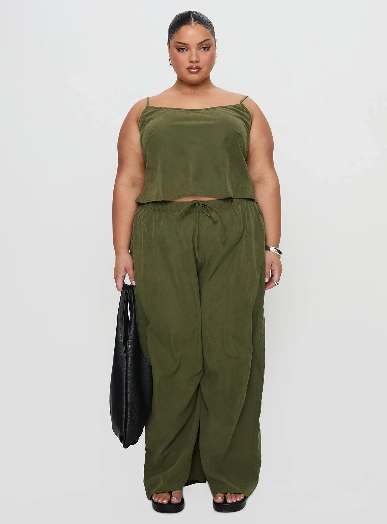 Paigey Set Khaki Curve
