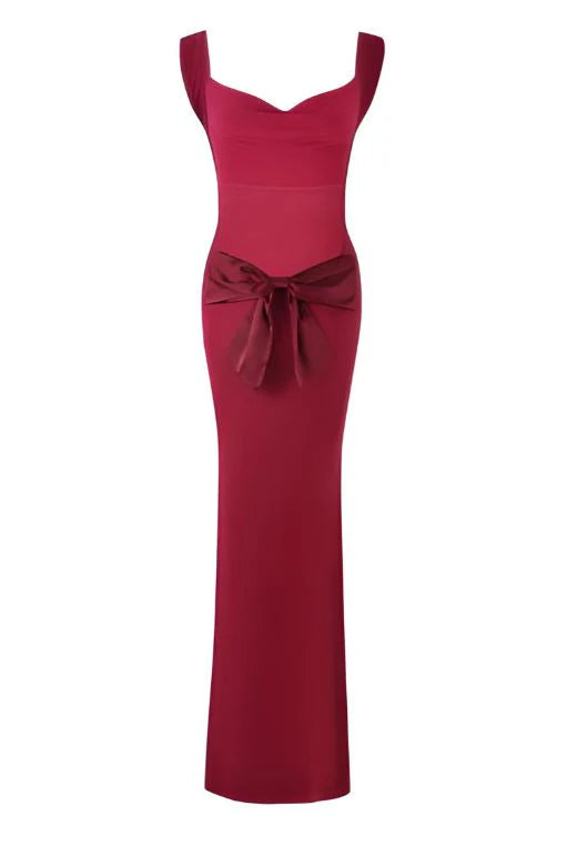 Harper Bodycon Maxi Dress Lipstick Red