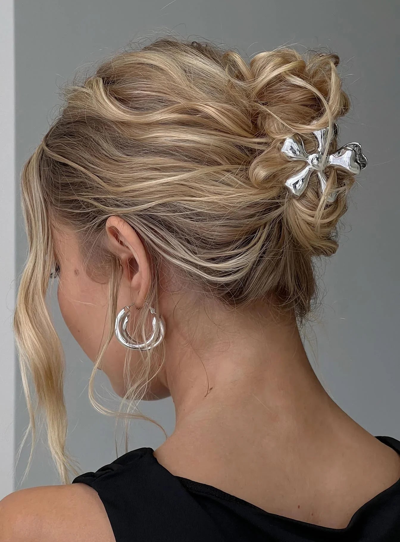 All She Wrote Hair Clip Silver