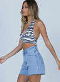 Laurena Denim Shorts Tall