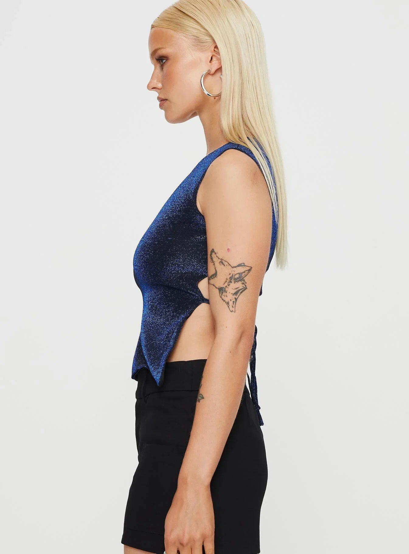 Uzo Top Navy Lower Impact