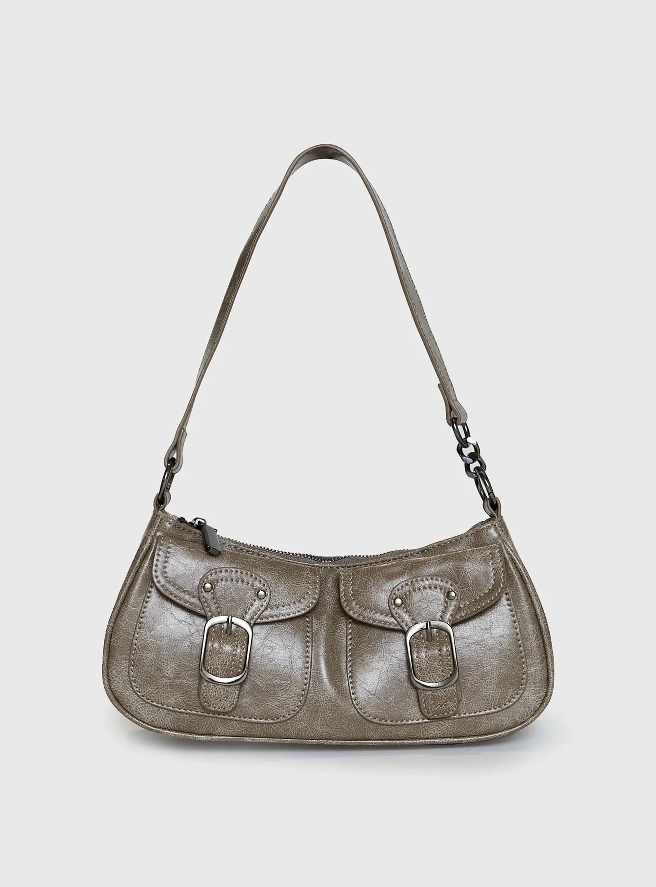Jayalen Shoulder Bag Washed Grey