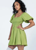 Dani Mini Dress Green