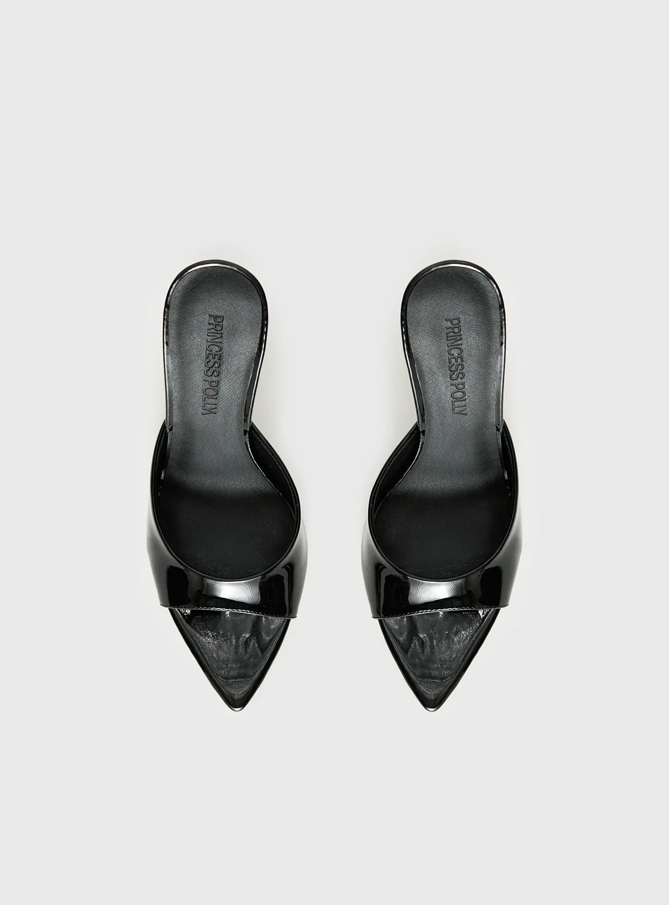 Let Love In Peep Toe Heels Black