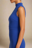 Grace Bandage Midi Dress Navy Blue