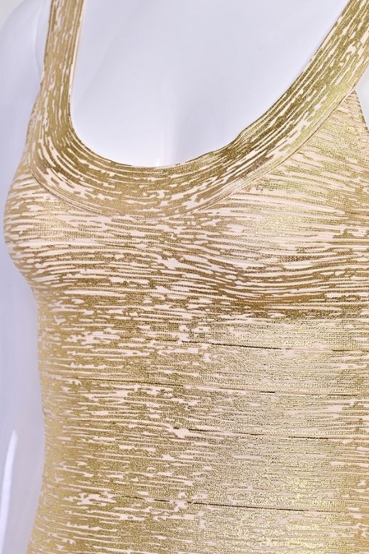 Cindy Bandage Mini Dress Silver
