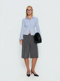 Emersonne Button Up Top Blue