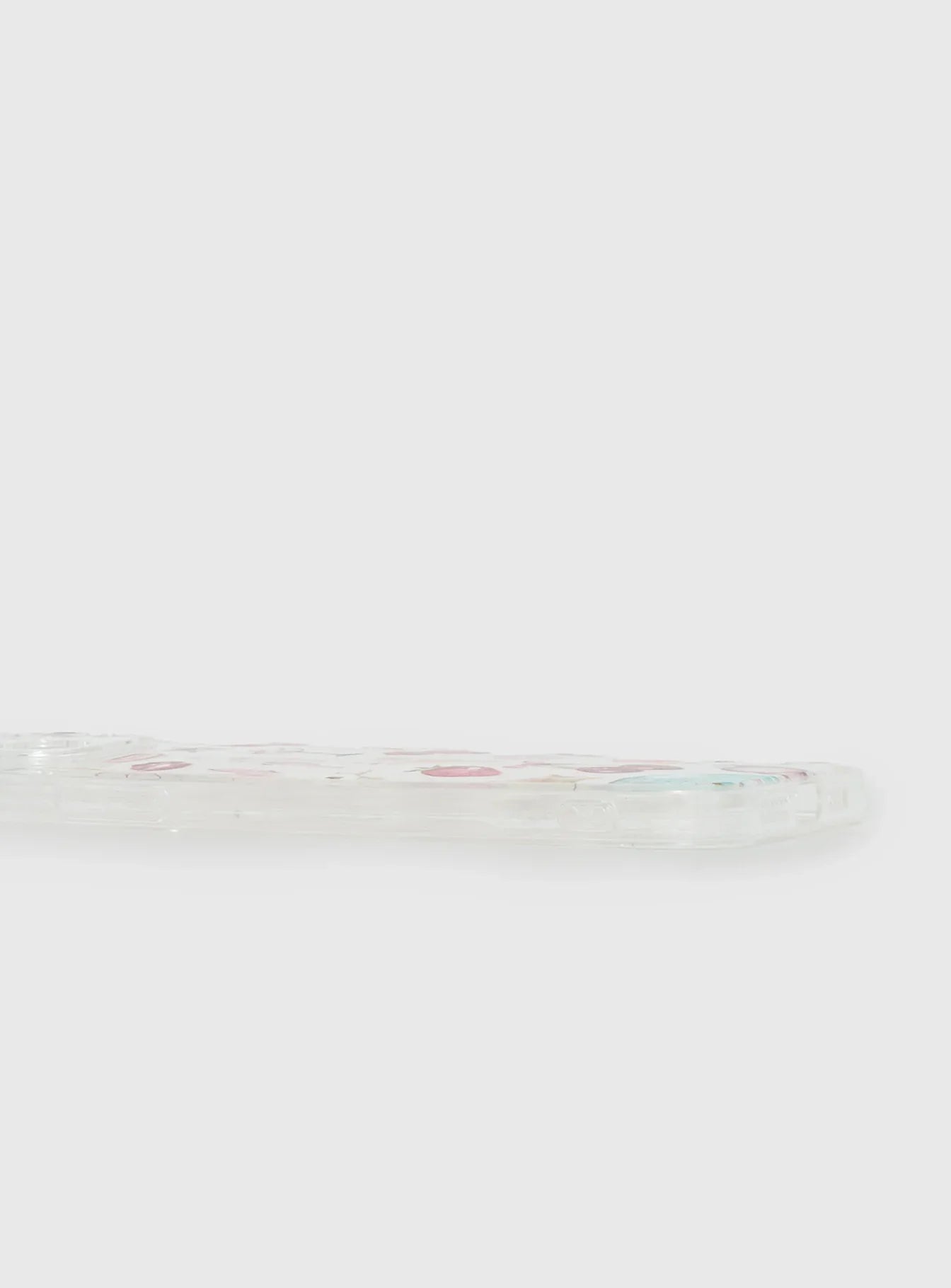 Just A Girl Iphone Case Clear Pink