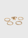 Casen Ring Set Gold