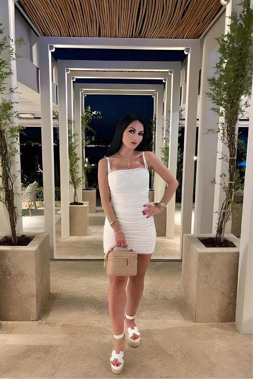 Cassie Bodycon Wrap Mini Dress White Pearl Sale