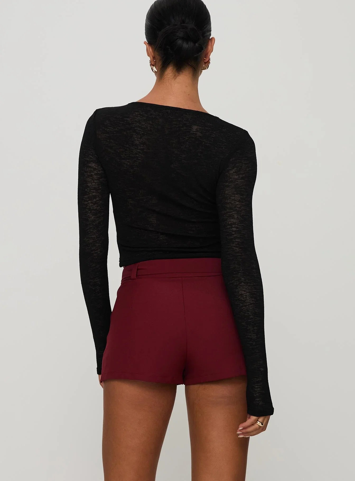 Volley Mini Skort Cherry Red Tall