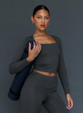 Thriving Activewear Top Grey