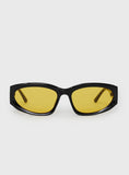 Buchan Sunglasses Black Yellow