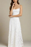 Ivy Bodycon Maxi Dress White Pearl