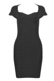 Miranda Bandage Mini Dress Classic Black