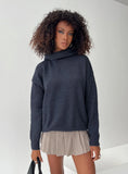 Oswin Turtleneck Sweater Navy