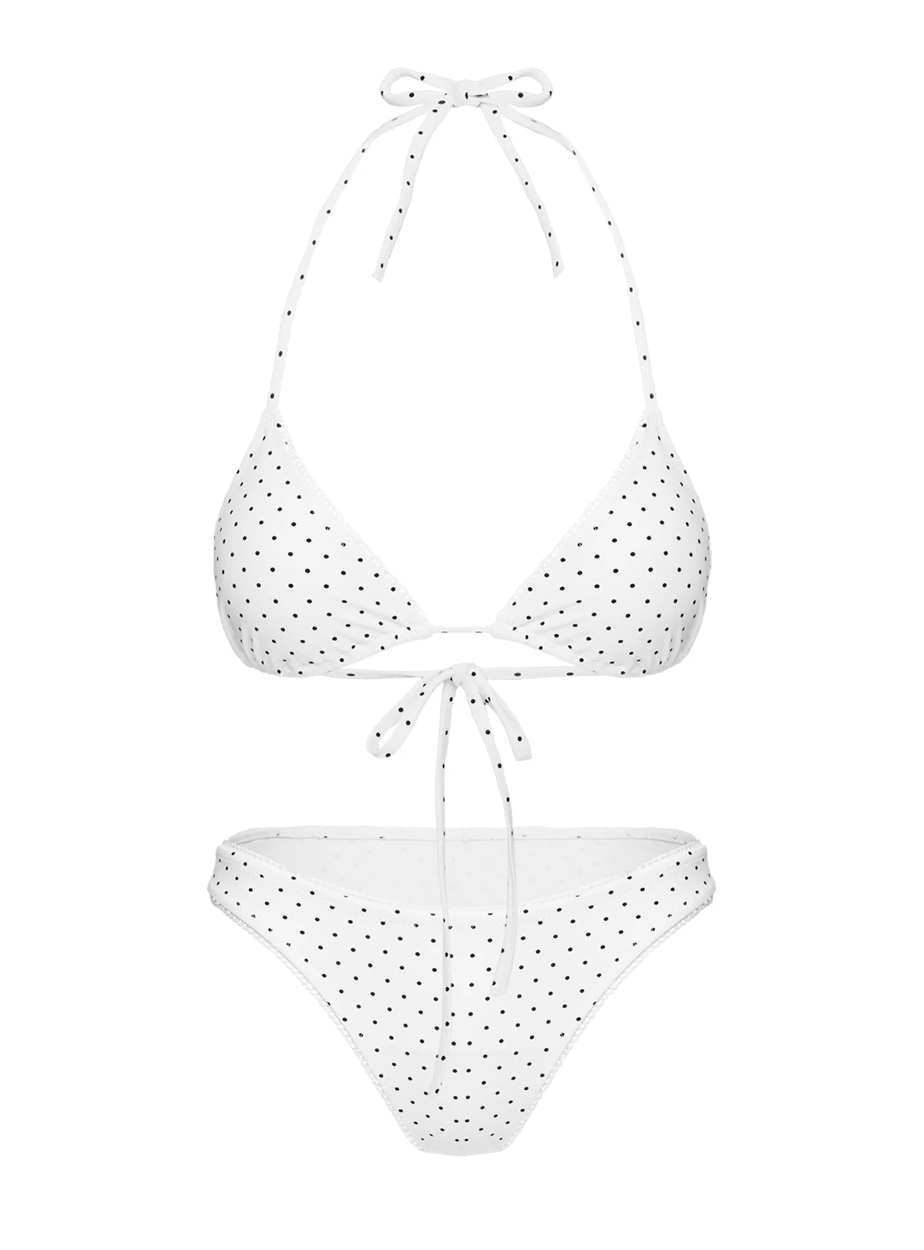Appeal Bikini Bottoms White Black