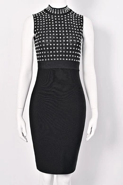 Hazel Bodycon Dress Classic Black