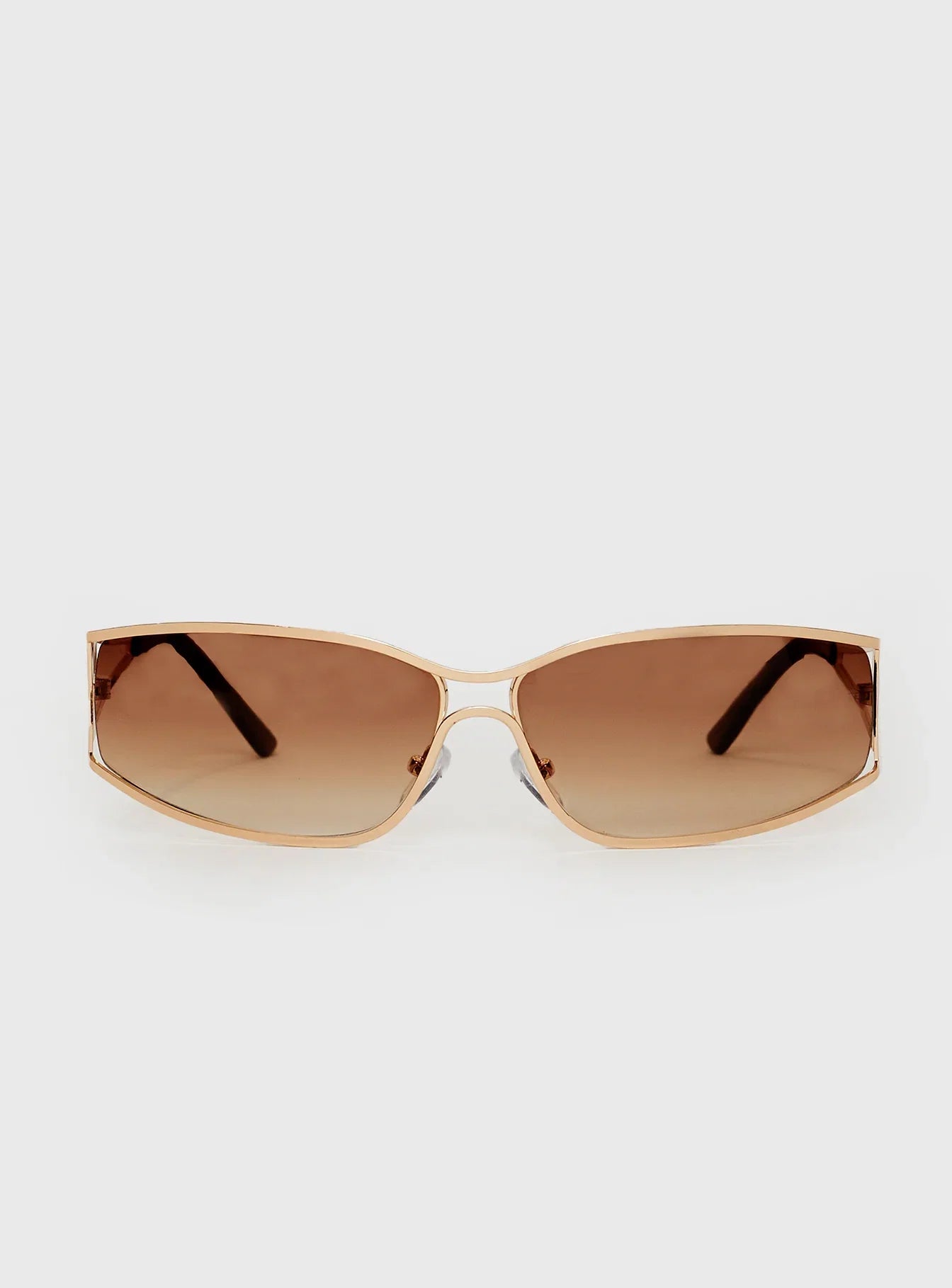 Dyxon Sunglasses Gold brown
