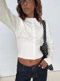 Head In The Clouds Cardigan Cream