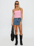 Race My Mind Top Pink