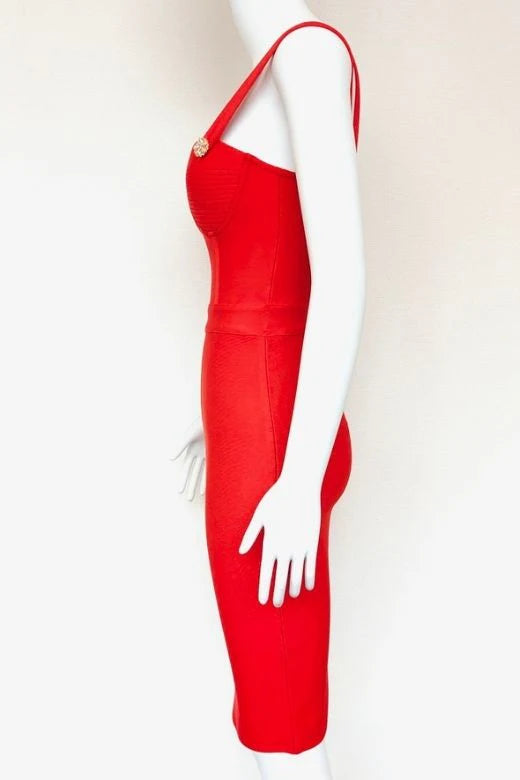 Kate Bandage Dress Lipstick Red