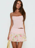 Saphine Mini Skirt Pink Multi