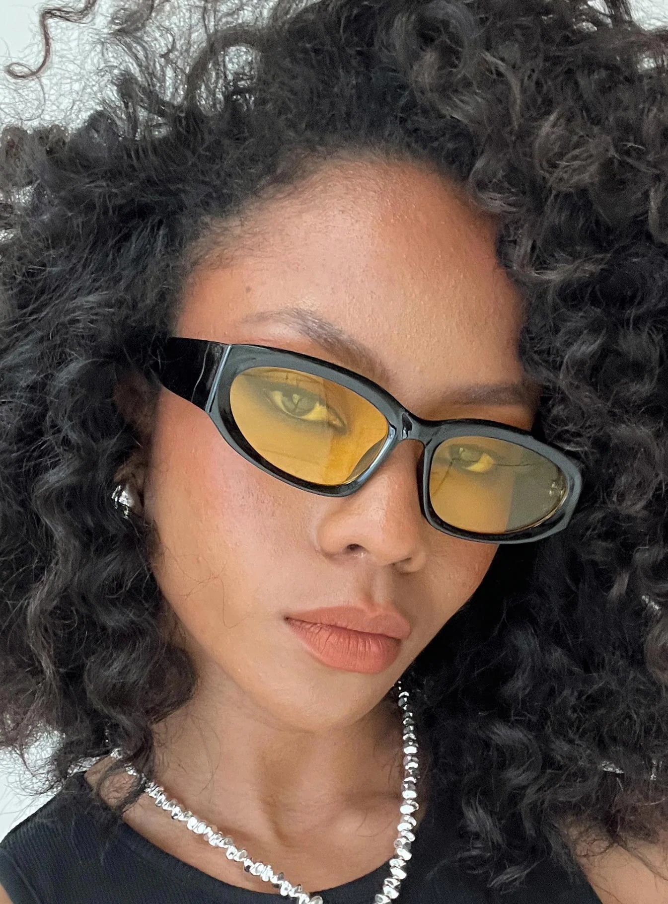 Buchan Sunglasses Black Yellow