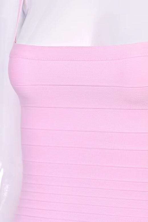 Scarlett Bandage Tank Top Dusty Pink