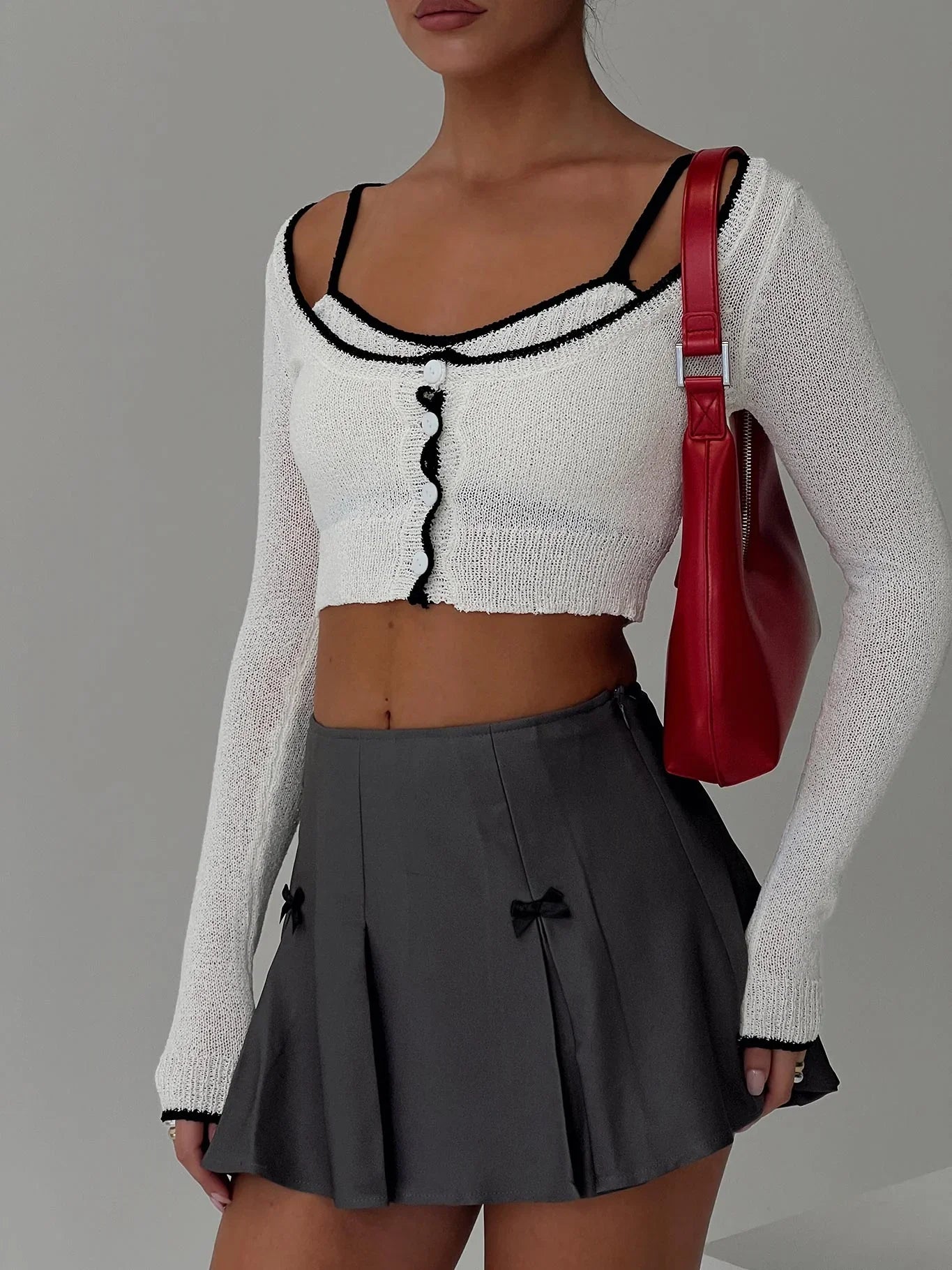 Chacklie Two piece Top Cream