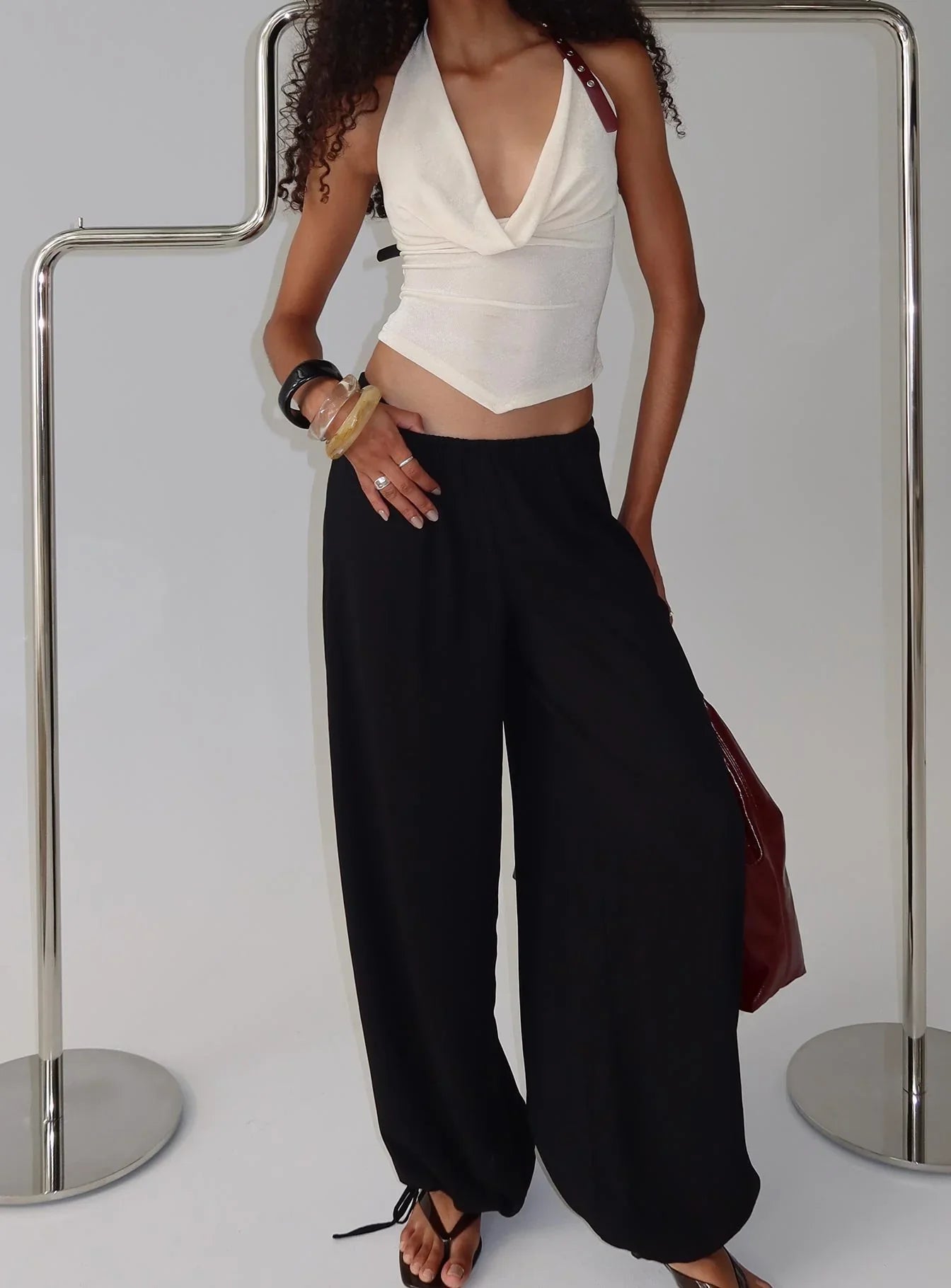 Moondancer Balloon Pants Black