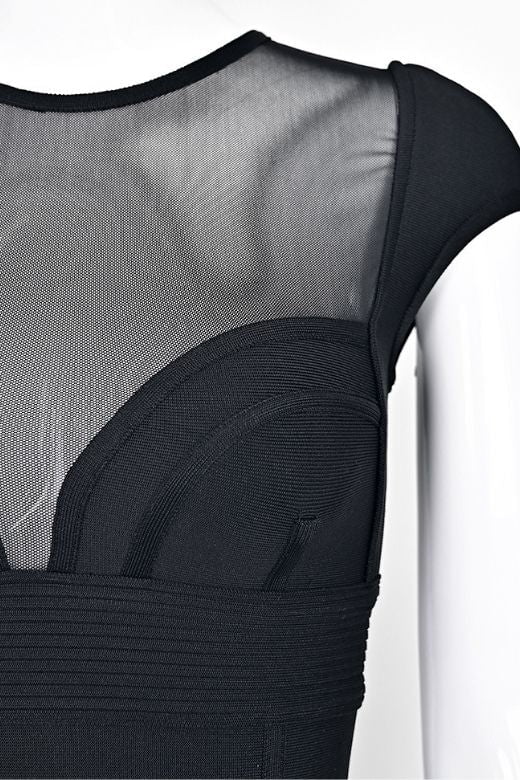 Rory Bandage Maxi Dress Classic Black