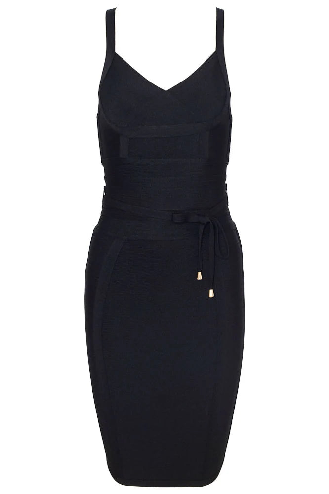 Bek Bandage Dress Classic Black