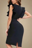 Phoebe Bodycon Dress Classic Black