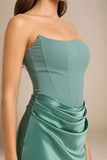 Hope Bodycon Wrap Maxi Dress Teal Green Sale